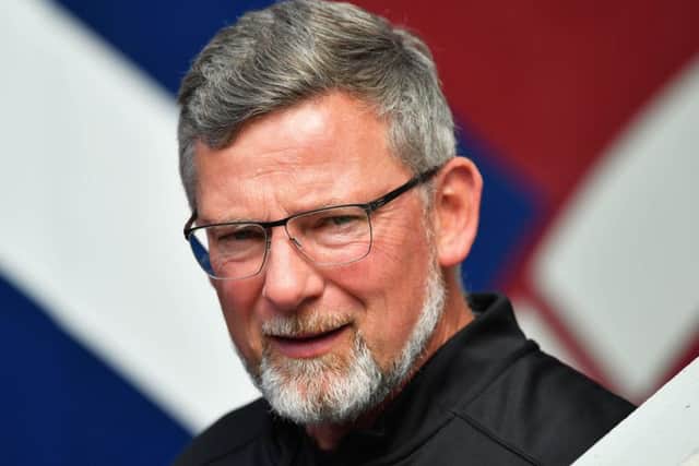 A wall of boos greeted Craig Levein and his players following Saturday's 0-0 draw with Ross County. Picture: Bill Murray/SNS