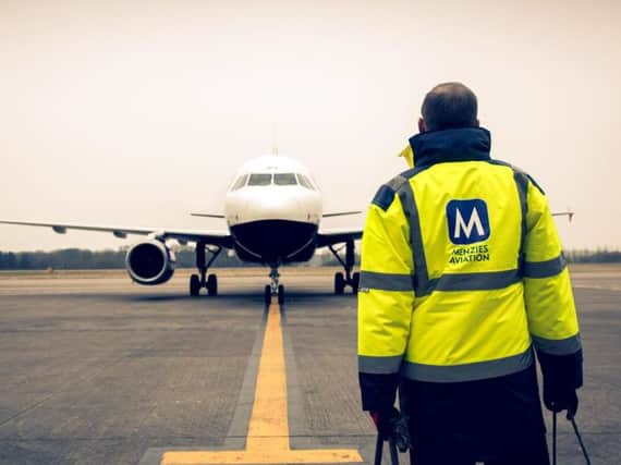 Menziesbecame a pure aviation business after splitting off its newsprint distribution division. Picture: John Menzies plc