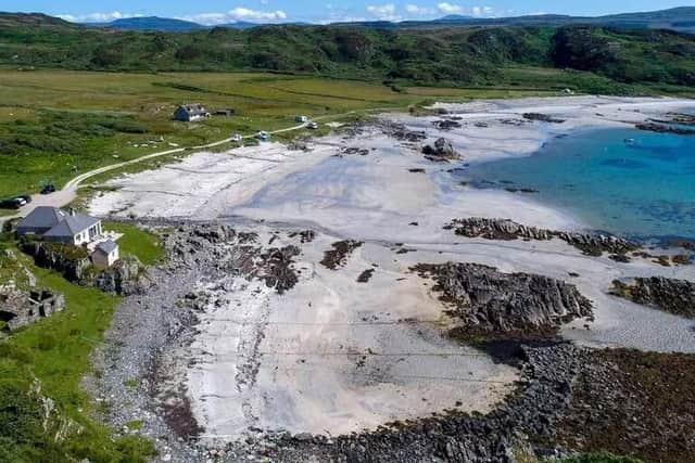 The property offers new owners a chance to live a quiet life on Mull.