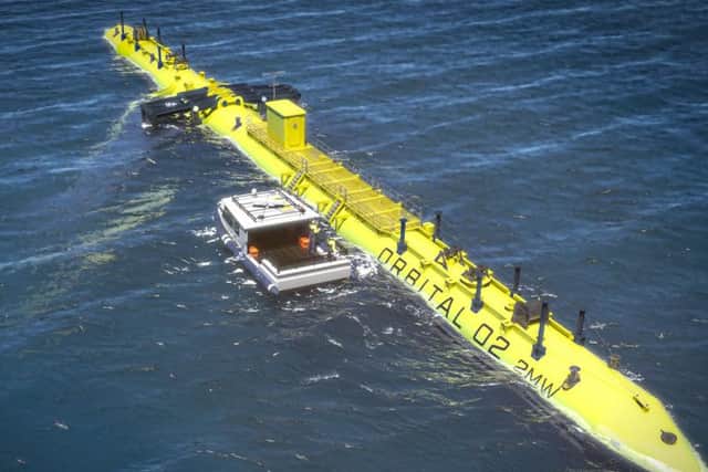 The O2 will generate more than two megawatts from tidal stream resources. Picture: contributed