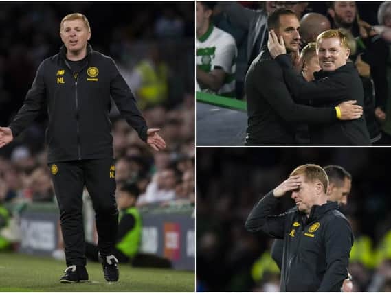 Neil Lennon went through all the emotions during the 4-3 loss to Cluj