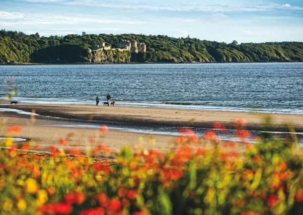 Culzean Castle from Croy Shore, South Ayrshire.
Picture Credit : Paul Tomkins