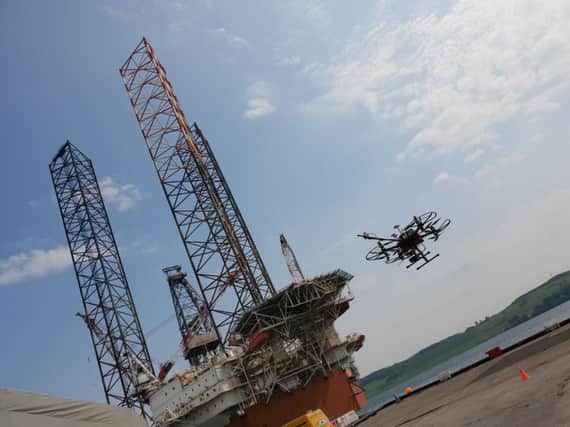 Drones are becoming increasingly commonplace in many industrial environments. Picture: Contributed
