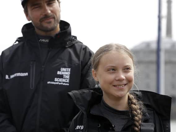 Teenage climate activist Greta Thunberg is due to set sail from Plymouth.