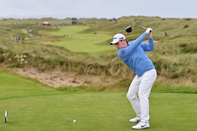 Bob MacIntyre is set to return to action this week in his first outing since finishing in a tie for sixth at the Open Championship. Picture: Stuart Franklin/Getty Images
