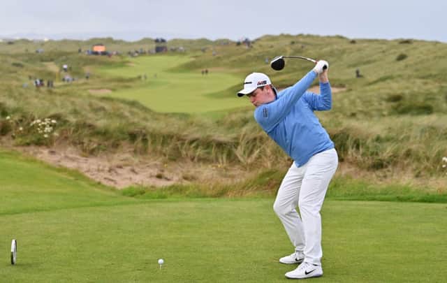 Bob MacIntyre is set to return to action this week in his first outing since finishing in a tie for sixth at the Open Championship. Picture: Stuart Franklin/Getty Images