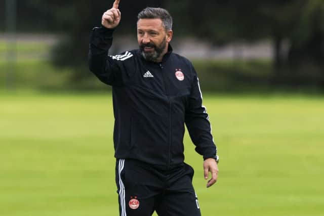 Aberdeen manager, Derek McInnes. Picture: SNS