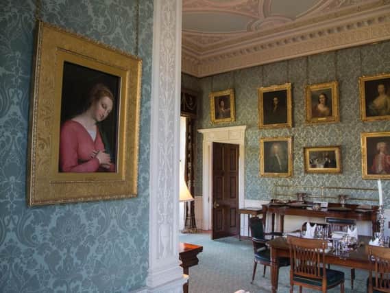 The painting from Haddo House in Aberdeenshire