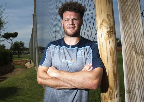 Scotland centre Duncan Taylor: tough time with injury. Picture: SNS
