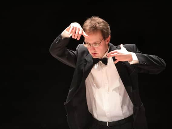 Aapo Hkkinen gave an earnest performance of Bachs transcription of his E major Violin Concerto. Picture: Maarit Kytoharju