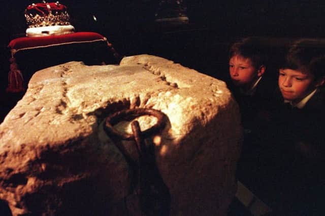 The Stone of Destiny was moved to Edinburgh Castle from Westminster Abbey in 1996. Picture: TSPL