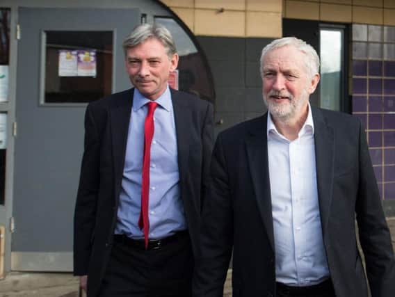 Jeremy Corbyn has left Richard Leonard "dangling in the breeze" and "surrendered" to the SNP on an independence referendum, it has been claimed.
