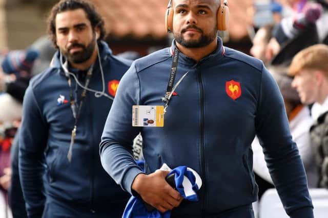 Prop Jefferson Poirot will captain France against Scotland. Picture: Dan Mullan/Getty Images