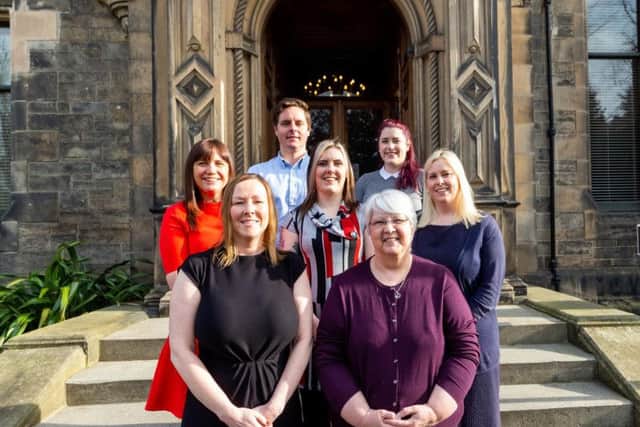 The team at Edinburgh-focused Domus  the venture relaunched in 2018. Picture: contributed.