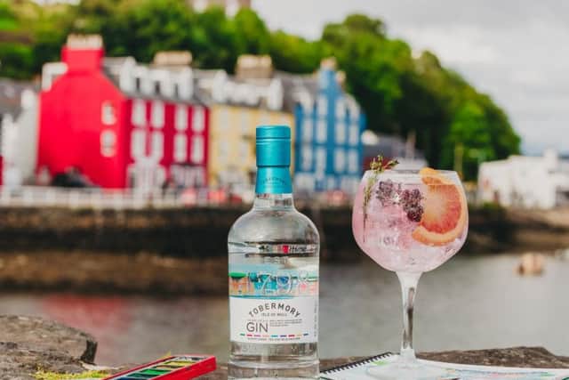 The gin complements the Mull-based business Tobermory and Ledaig single malt whiskies. Picture: contributed.