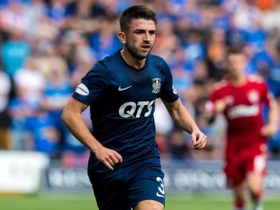 Kilmarnock boss Angelo Alessio says Greg Taylor is not for sale. Picture: SNS