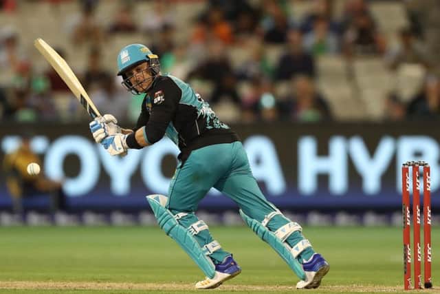 Brendon McCullum was lined up to star for Glasgow Giants before the inaugural Euro T20 Slam event was postponed. Picture: Getty.