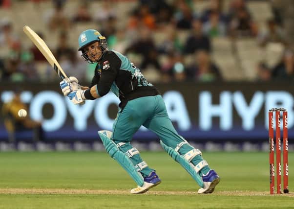 Brendon McCullum was lined up to star for Glasgow Giants before the inaugural Euro T20 Slam event was postponed. Picture: Getty.