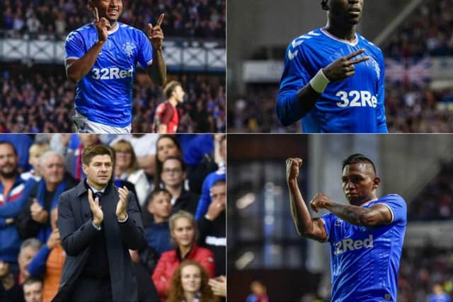 Three and easy for Rangers at Ibrox against Midtjylland as they advanced to the Europa League play-off round