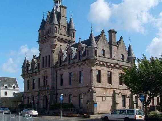 The case was heard at Greenock Sheriff Court