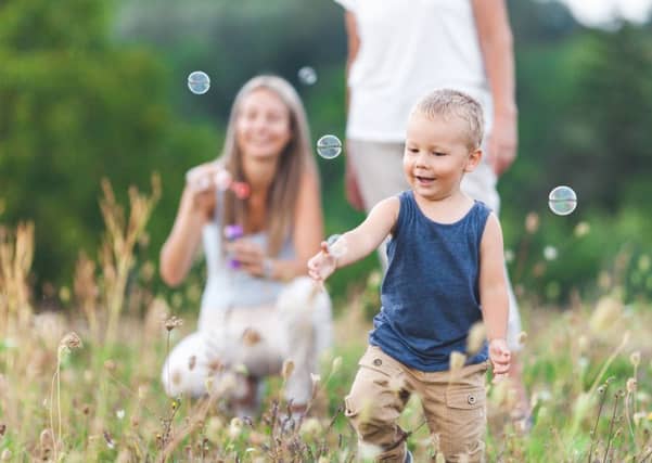 Older parents of young children may risk neglecting their pension provision. Picture: PA