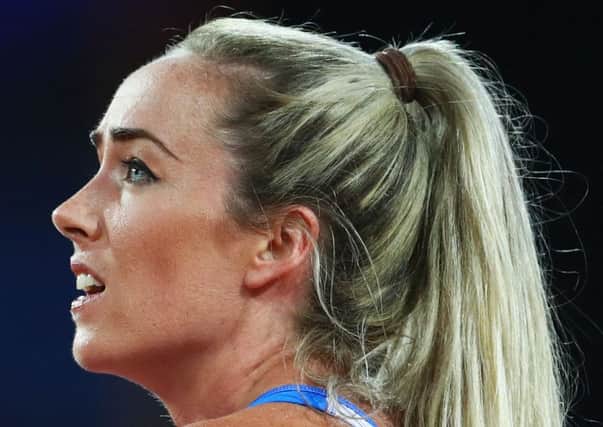 Eilish McColgan has spoken of the impact of period pain on her running.  Picture: Michael Steele/Getty Images