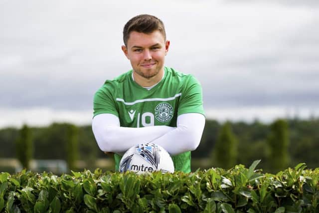 Hibs attacker Glenn Middleton. Picture: SNS