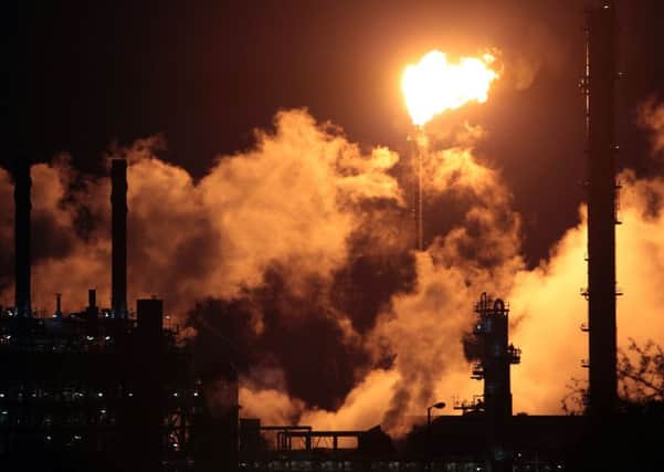 Flaring has restarted at the Mossmorran site. Picture: Steve Cox/Shutterstock