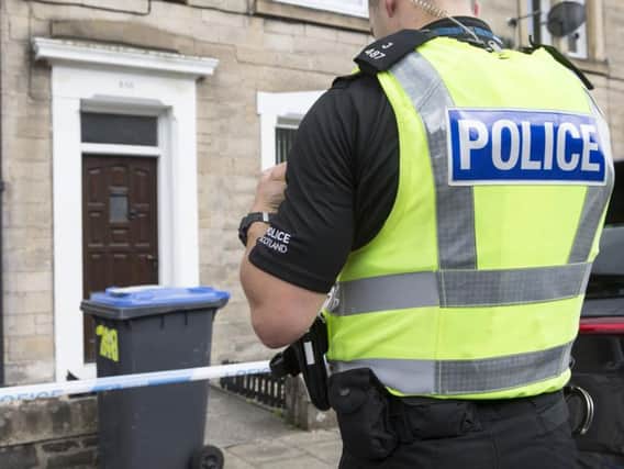 Police Scotland are treating the man's death as a murder case