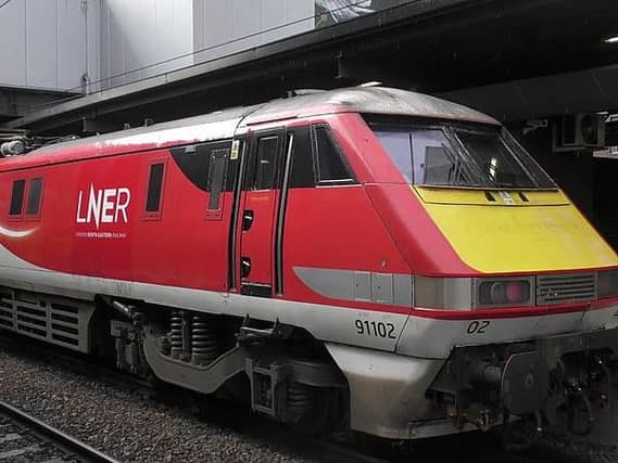 A LNER train operating on the London-Edinburgh line