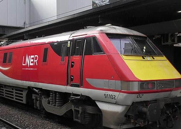 A LNER train operating on the London-Edinburgh line