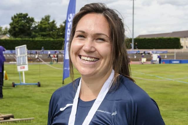 Discus thrower Kirsty Law. Picture: Bobby Gavin
