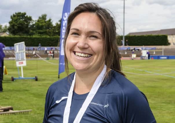 Discus thrower Kirsty Law. Picture: Bobby Gavin