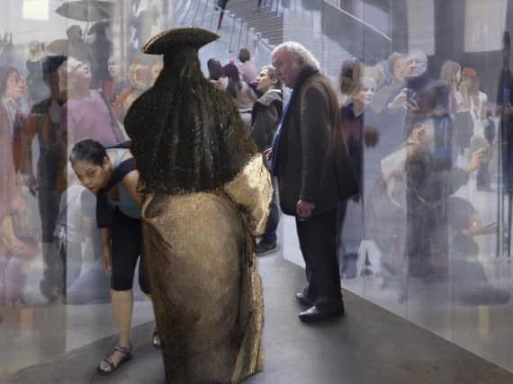The New World (after II Mondo Nuovo by Giandomenico Tiepolo) from Alan Smiths final exhibition also called The New World at Summerhall which explores his journey through terminal illness and the processing of grief through art. Picture: Contributed
