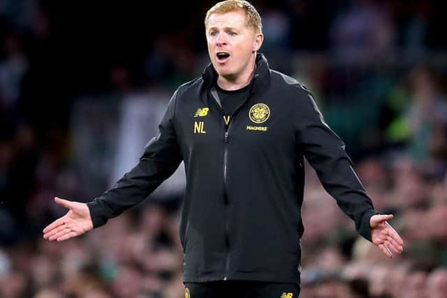 The pundits are only doing their jobs, says Celtic's manager Neil Lennon. Picture: Jane Barlow/PA Wire