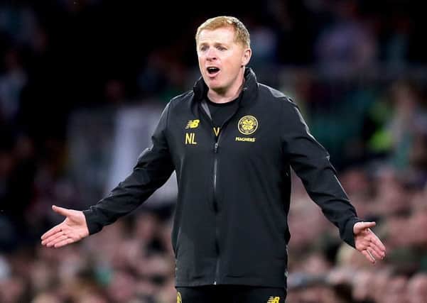 The pundits are only doing their jobs, says Celtic's manager Neil Lennon. Picture: Jane Barlow/PA Wire