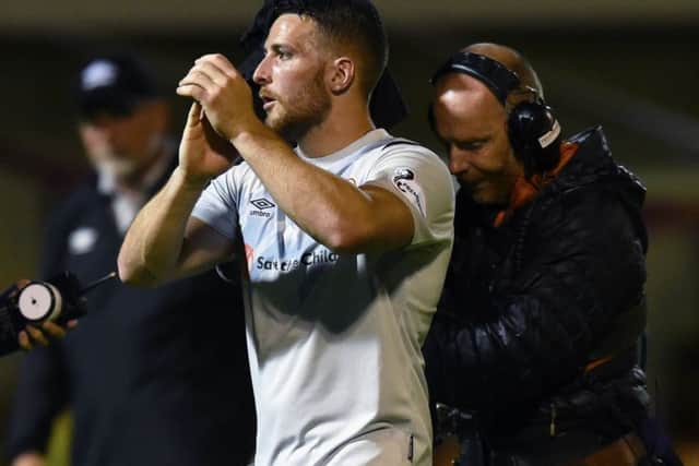 Hearts' Connor Washington scored in the Betfred Cup win against Motherwell. Picture: SNS