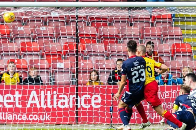 Kenny Miller scores for Partick Thistle.