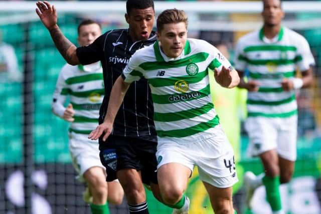 James Forrest scored Celtic's winner