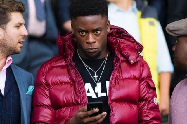 Republic of Ireland youth international Jonathan Afolabi at Celtic Park. Picture: SNS