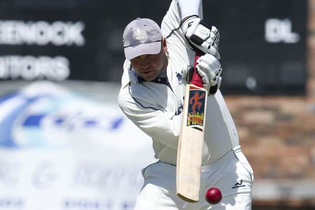 Ryan Watson delivered a solid innings as Forfarshire won the Eastern Premier title. Picture: SNS