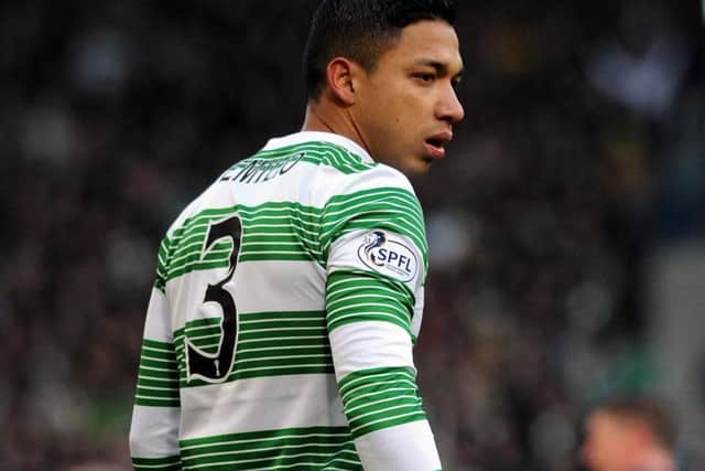 Former Celtic player Emilio Izaguirre was among those injured. Picture: Lisa Ferguson