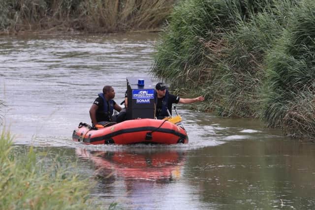 An army of public volunteers joined specialist search and rescue teams scouring river banks and waterways on Sunday morning.