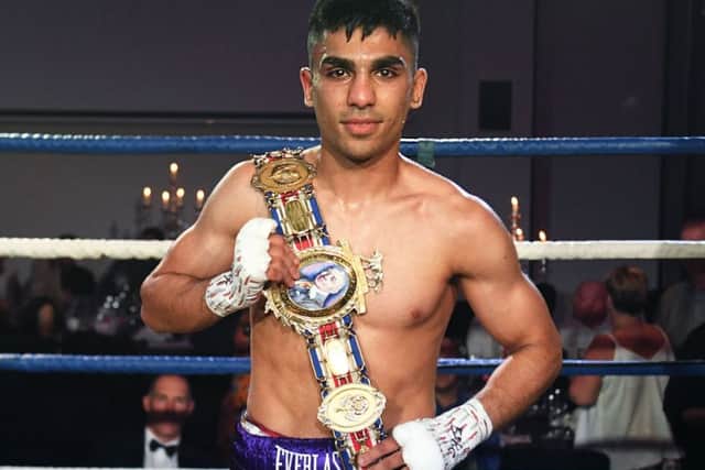 Kash Farooq retained his British bantamweight title and is now eyeing a fight with Lee McGregor. Picture: SNS