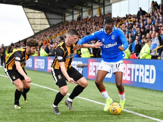 Joe Aribo in action during East Fife win.