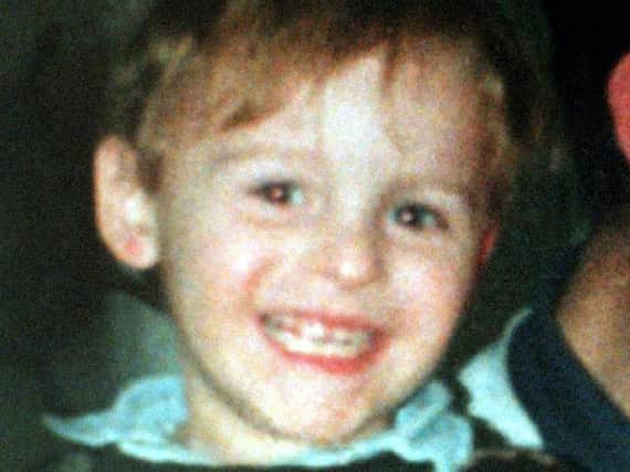 Two-year-old James Bulger was tortured and killed by Venables and Robert Thompson. Picture: PA