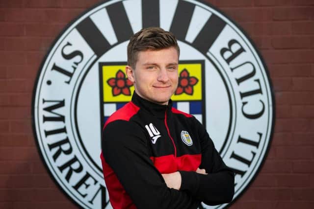 The wideman was on loan at St Mirren last season. Impressed in flashes.