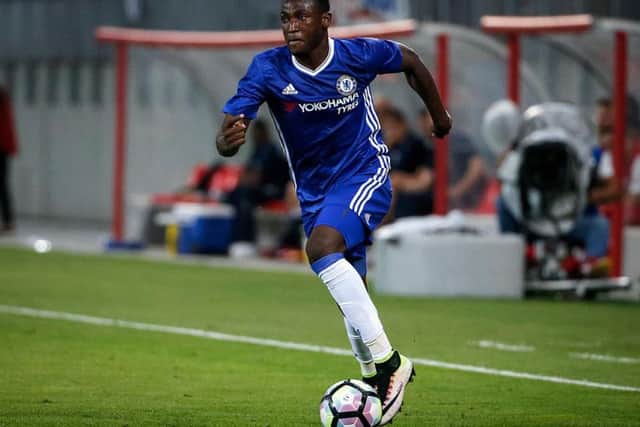 Could he be a possible answer to Celtic's left-back problem. Left out of the Chelsea Premier League squad.