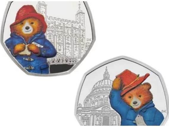 The new Paddington coins were released last week.