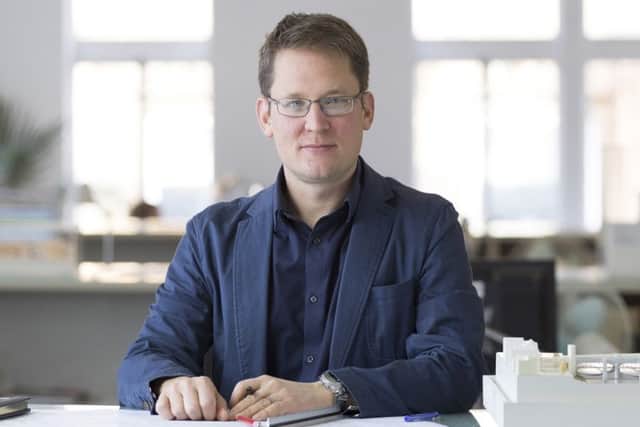 Designing a high-tech learning and research building starts in a very low-tech manner, says Ackermann. Picture: Nick Caville.